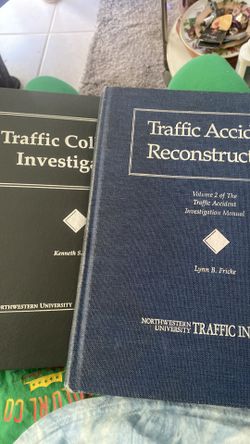 Accident reconstruction books