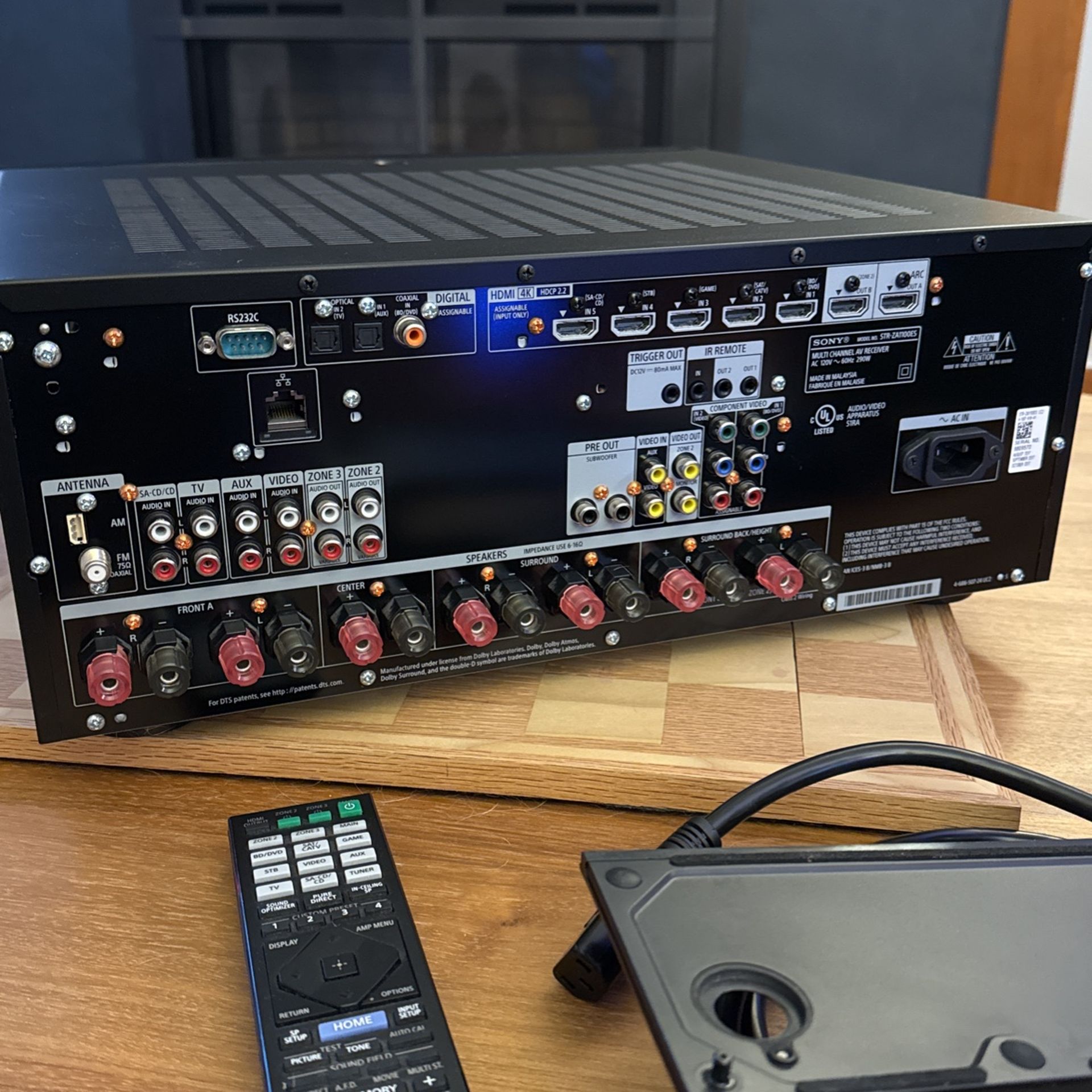 Sony STRZA1100ES 100w 4K 7.2 Channels AV Receiver for Sale in Seattle