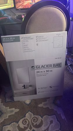 Glacier bay frameless mirror