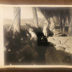 Vintage/Antique WW2 B & W Military Photo With Story On Back 8x10”