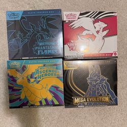 Sealed Pokemon ETBs