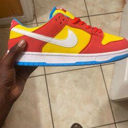 Nike dunks Bart Simpsons