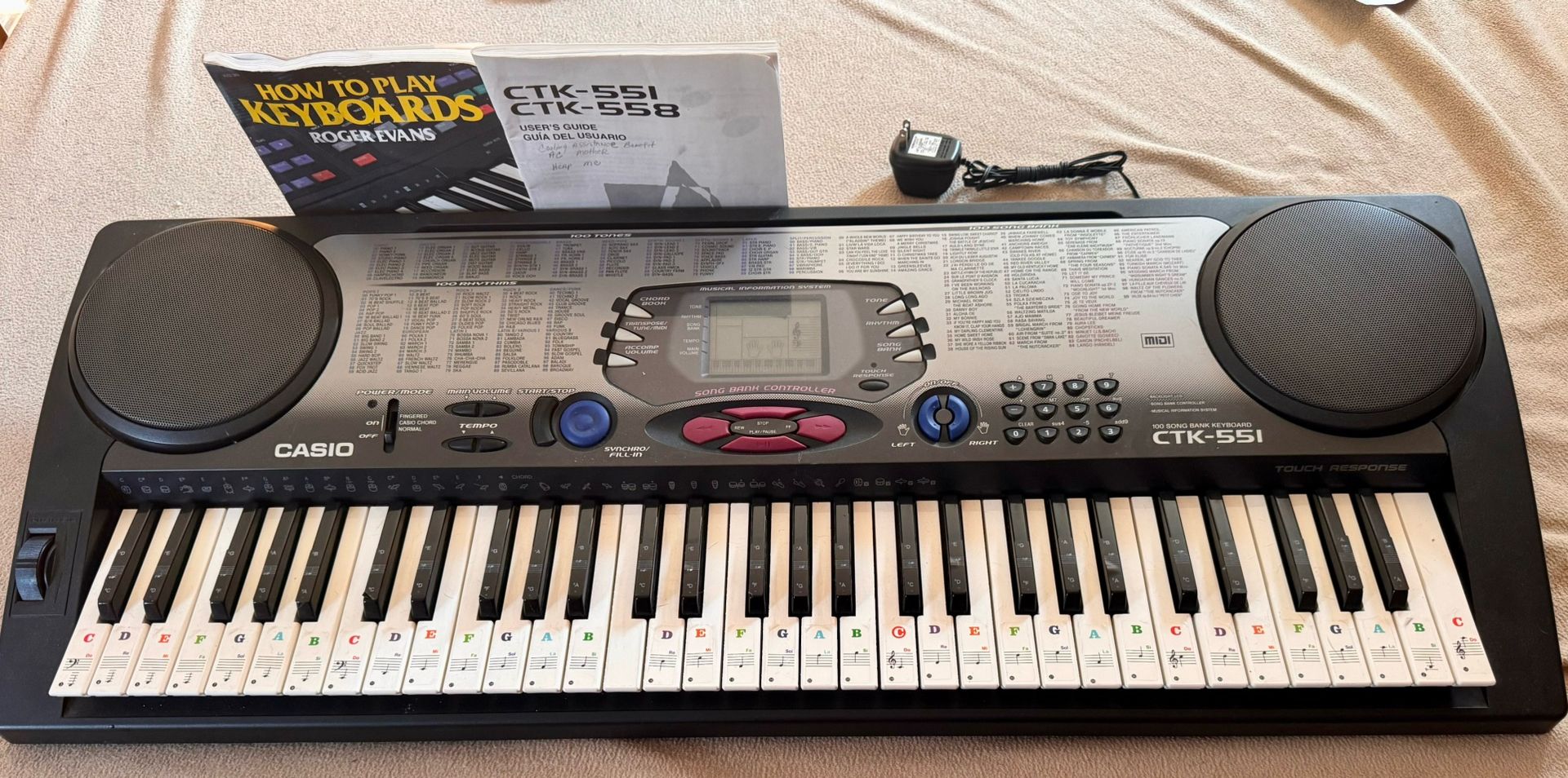 Casio Ckt-551 Piano Keyboard