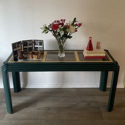 Forest Green Console/Entryway Table