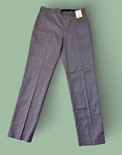 NWT Calvin Klein Men's Stretch Dress Pants - Grey Trousers