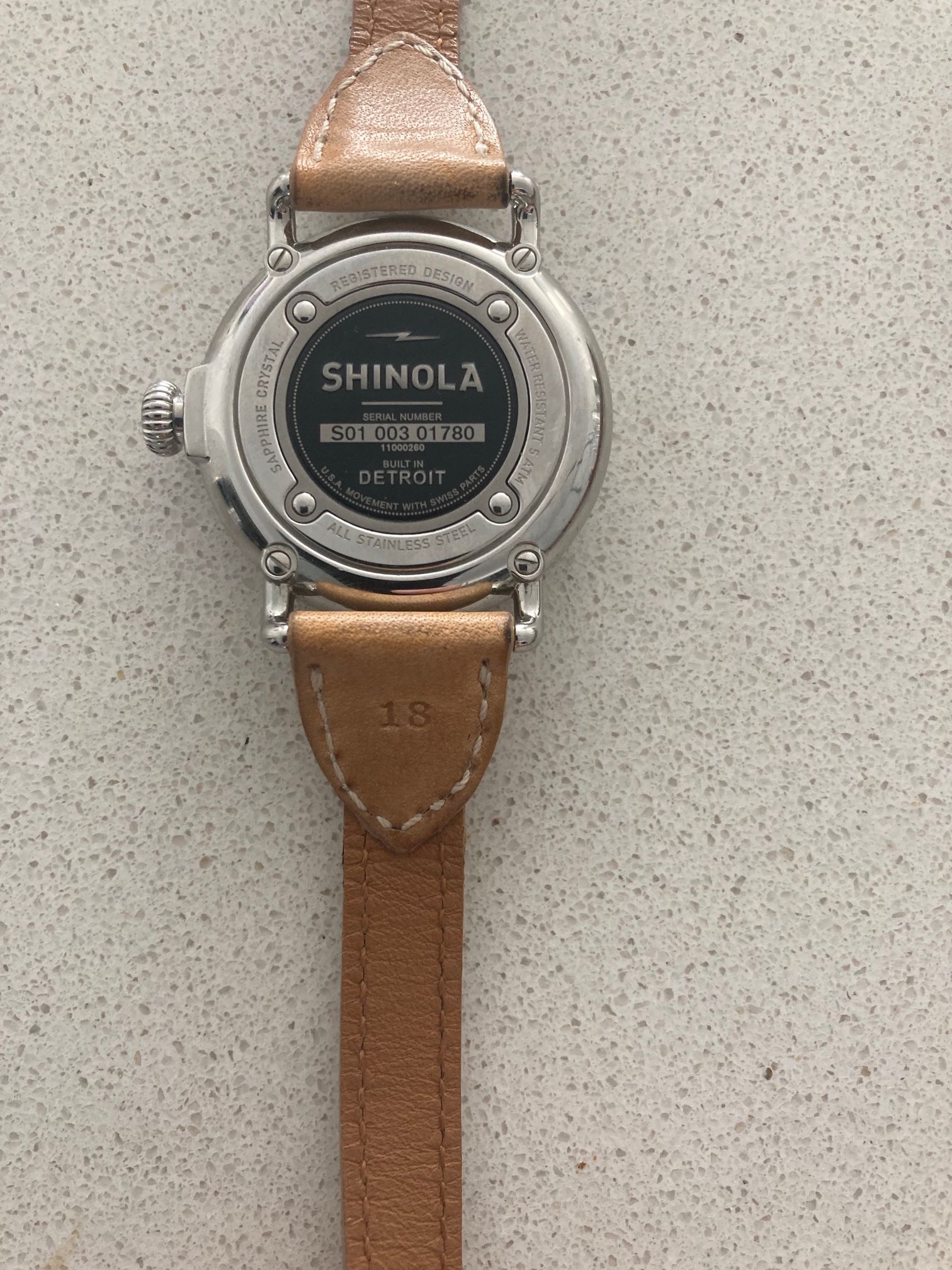 Shinola

Runwell Leather Triple-Wrap Watch, 36mm Runwell Watch | Shinola main image 4