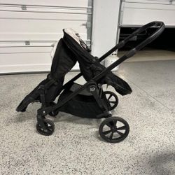 Double Stroller With Car seat 