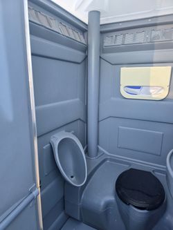 Portable Toilet Unit with Urinal