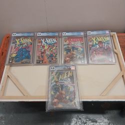 Xmen Cgc 9.8 All Slabs Number 1 #1 Comic Books Book
