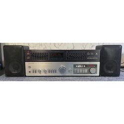 Realistic Complete Stereo System Receiver/EQ/Speakers