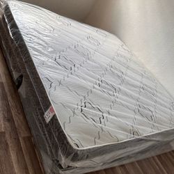 NEW KING REGULAR MATTRESS AND BOX SPR+ING