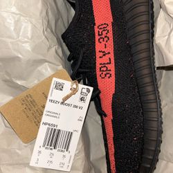 Adidas Yeezy Boost 350 Core Red Size 3y DS (Kids)