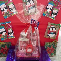 Merry Christmas Winter Candy Apple Gift Set