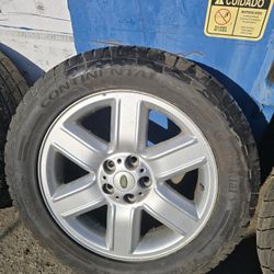 19 inch 2004 land rover wheels and tires