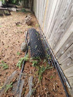 Chain link fence