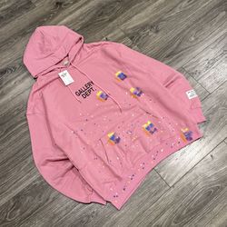 Pink Gallery Debt Hoodie
