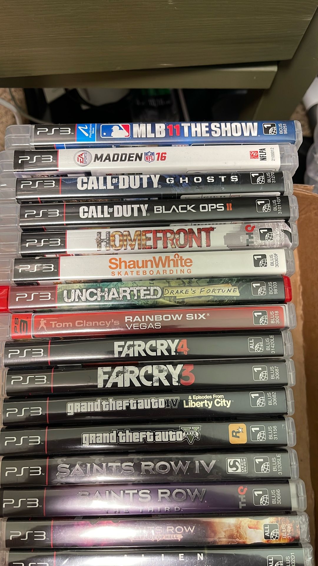 PS3 &PS2 Games. 3 For $10