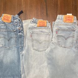 Used Levi’s **Listed Price Is For All 3 Pairs**