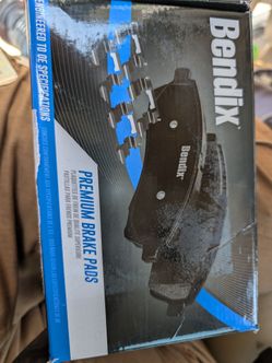 New front brake pads
