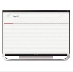 Quartet PP32P2 Prestige 2 36 in. x 24 in. Graphite Frame Total Erase Project Planning Board