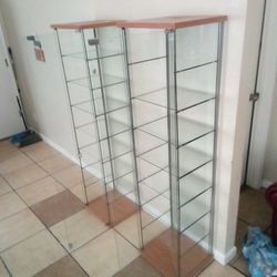 Long Glass Cabinet 