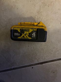 Used DeWalt XR  20v battery $100