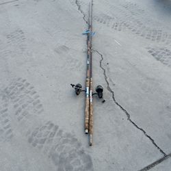 Vintage Fishing Poles 