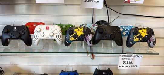 Nintendo switch controller $10 ea for layaway