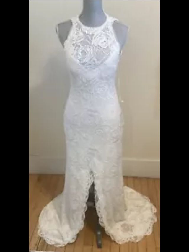 Grace loves lace Wedding dress Alexandra Rose Size Large