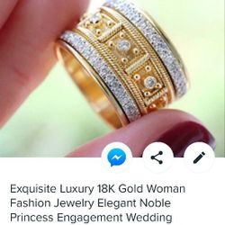 Ring For Women Size 8 Serious Buyer Only