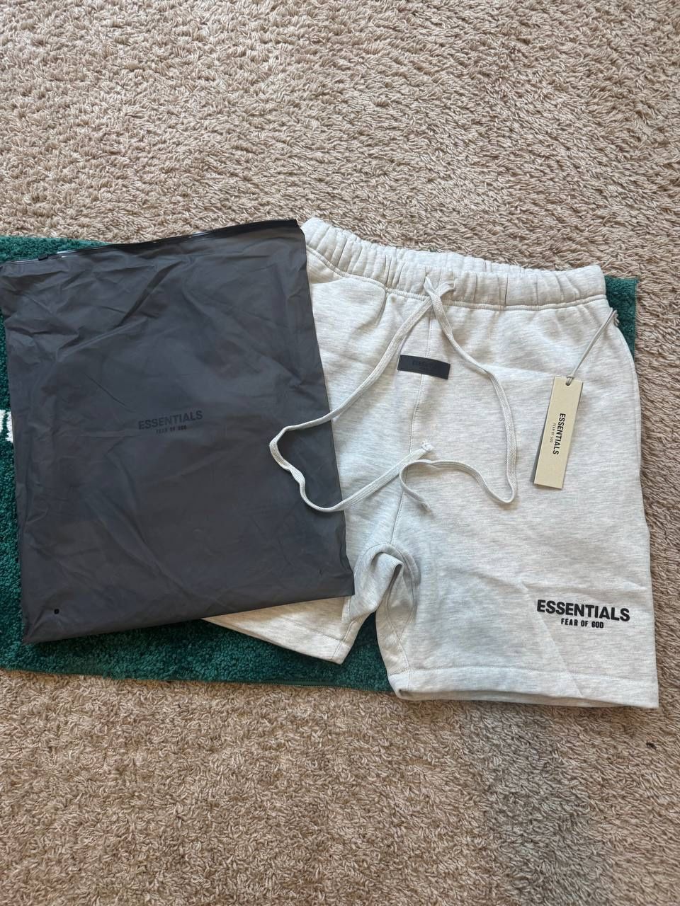 Gray Essential Shorts