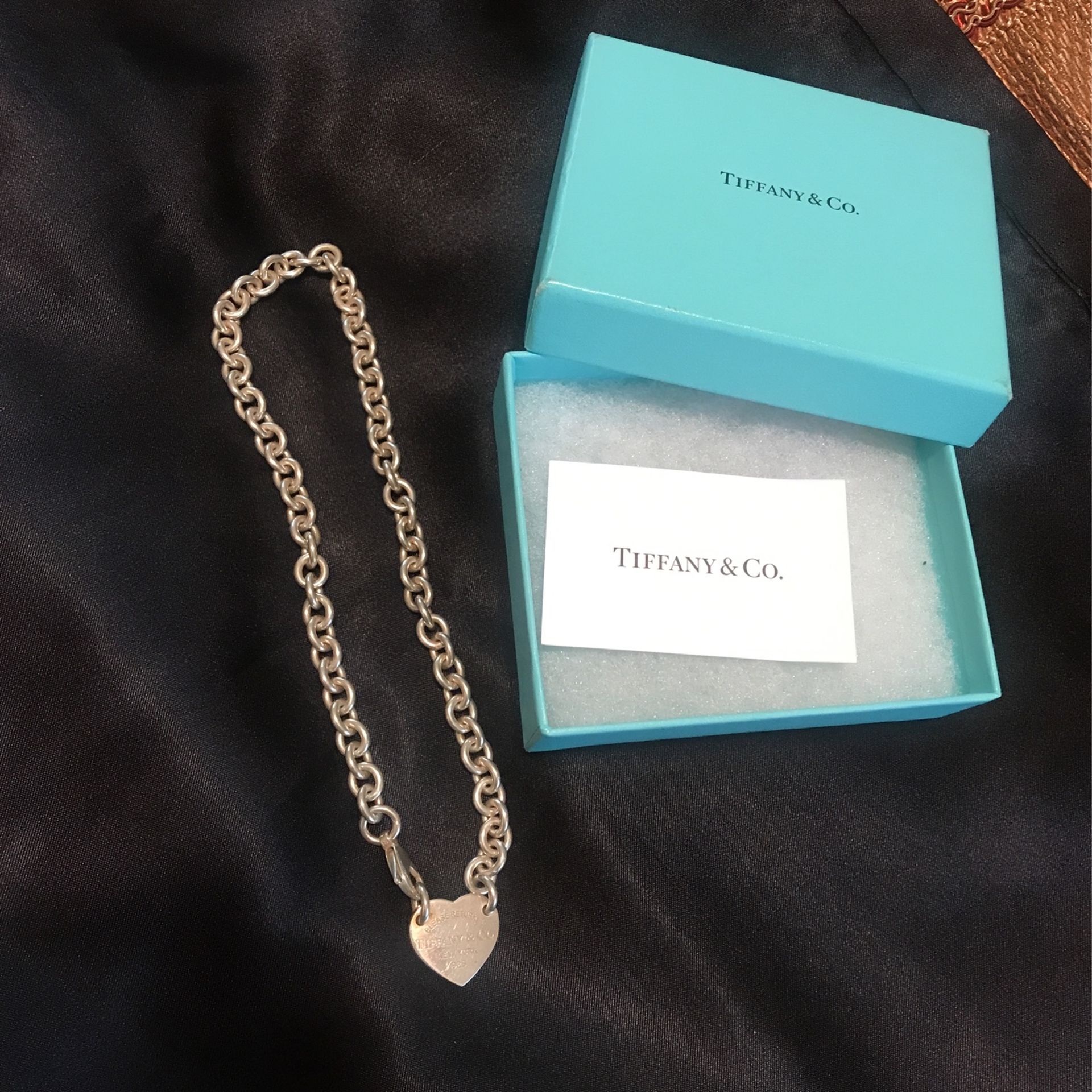 Tiffany Heart Choker