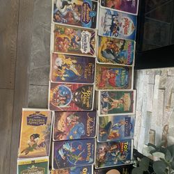 walt disney vhs movies