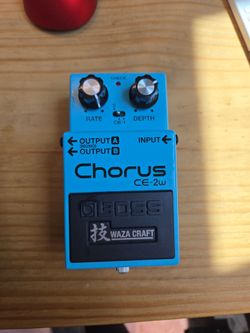 Boss Waza Craft CE-2W Chorus Pedal