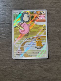 Chansey 187/167 Pokemon twilight masquerade