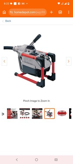 Compact Sectional Drain Snake  (RIGID K-60SP)