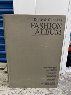 Dolce & Gabbana Fashion Album Book