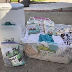 Used Cloth Diaper Bundle 