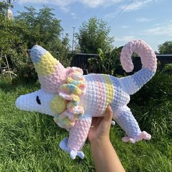 Crochet Circus Clown Possum 