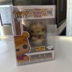 Funko Pop Winnie the Pooh Hunny Jar #1104 HOT TOPIC EXCLUSIVE DIAMOND Collection