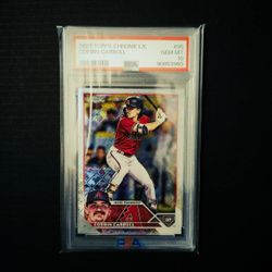 #95 Corbin Carroll 2023 Topps Chrome Logofractor Edition 