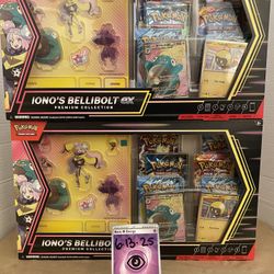 Pokemon TCG Iono’s Belibolt EX Premium Collection Box