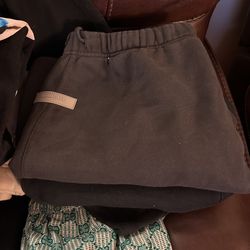 Essiential Fear Of God Black Shorts