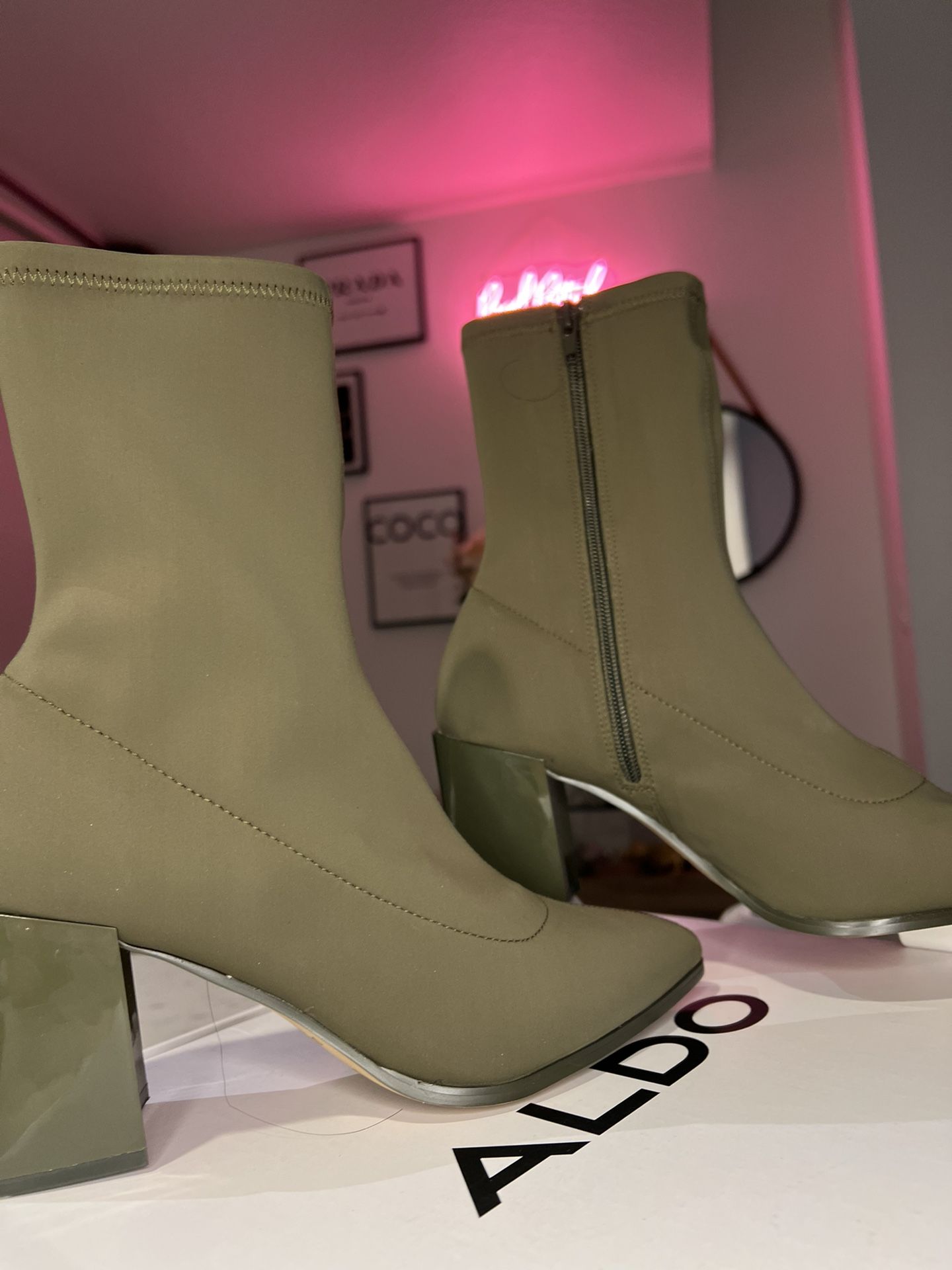 Aldo deals green boots