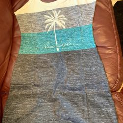 NEW Pretty “Live Simple” Tank Dress