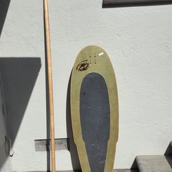 SkupBoard by Mike Ewaliko / Classic Longboard For Land Paddling