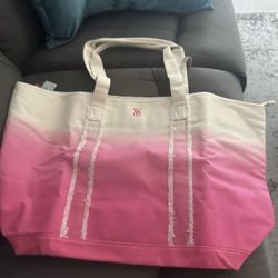 VICTORIA`S SECRET Ombre Canvas Tote, Handbag 2025 New 60 x 17 × 35 cm