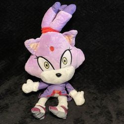Sonic Blaze Cat Plush