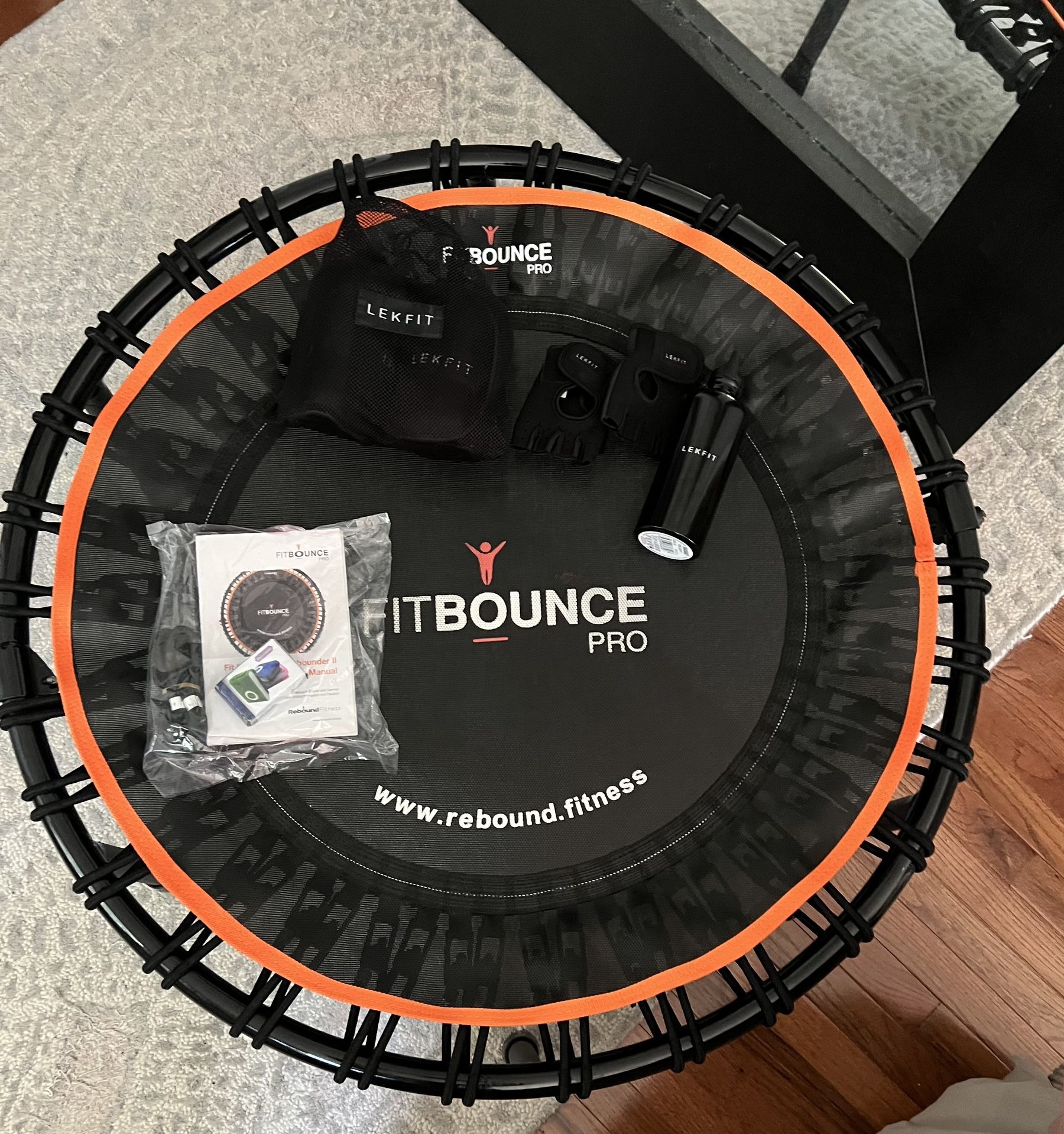 Fit Bounce Pro Rebounder Trampoline With Acessories for Sale in