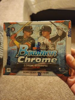 Bowman chrome hobby box